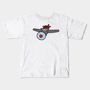 Grizzly Bearoplane Kids T-Shirt